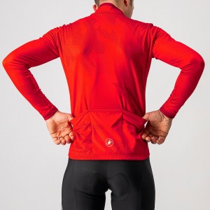 PERICOLO Radtrikot langarm rot PERICOLO Radtrikot langarm rot
