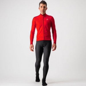 PERICOLO Radtrikot langarm rot PERICOLO Radtrikot langarm rot