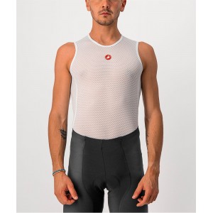 PRO ISSUE Funktionsunterhemd ärmellos weiß