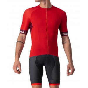 ENTRATA VI+COMPETIZIONE KIT Radsport-Set (Kurzarmtrikot+Trägerhose) rot/schwarz ENTRATA VI+COMPETIZIONE KIT Radsport-Set (Kurzarmtrikot+Trägerhose) rot/schwarz