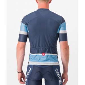SCORPIONE 3 Radtrikot kurzarm blau