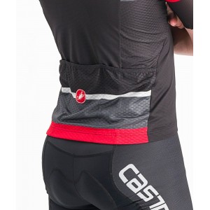 SCORPIONE 3+COMPETIZIONE KIT Radsport-Set (Kurzarmtrikot+Trägerhose) rot/schwarz SCORPIONE 3+COMPETIZIONE KIT Radsport-Set (Kurzarmtrikot+Trägerhose) rot/schwarz