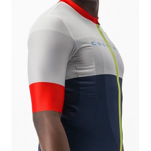 SEZIONE Radtrikot kurzarm blau/elfenbein SEZIONE Radtrikot kurzarm blau/elfenbein