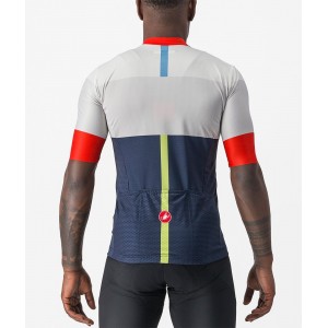 SEZIONE Radtrikot kurzarm blau/elfenbein SEZIONE Radtrikot kurzarm blau/elfenbein