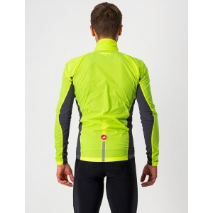 SQUADRA STRETCH JACKET-Fahrrad Windjacke neongelb