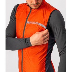 SQUADRA STRETCH VEST-Fahrradweste orange-rot