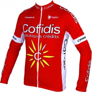COFIDIS 2016 Langarmtrikot Radsport-Profi-Team COFIDIS 2016 Langarmtrikot Radsport-Profi-Team