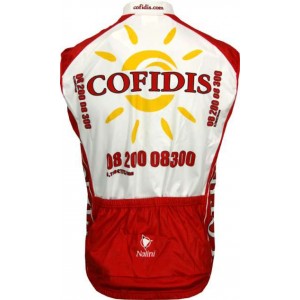 Cofidis 2009 Radsport-Profi-Team-Radsport-Wind-Weste Cofidis 2009 Radsport-Profi-Team-Radsport-Wind-Weste