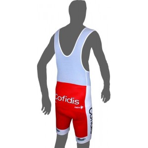 COFIDIS 2015 Trägerhose Radsport-Profi-Team