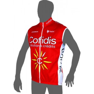 COFIDIS 2015 Wind-Weste Radsport-Profi-Team COFIDIS 2015 Wind-Weste Radsport-Profi-Team