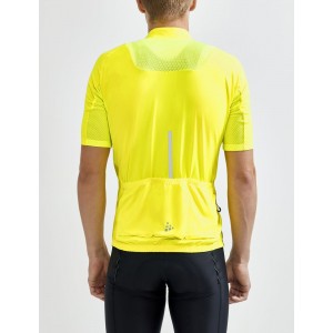 ADV Endurance Lumen Radtrikot kurzarm neongelb ADV Endurance Lumen Radtrikot kurzarm neongelb