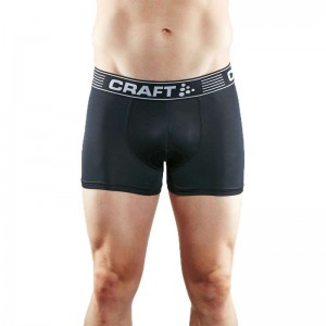 Greatness Bike Boxer Fahrrad-Unterhose schwarz (mit Sitzpolster) Greatness Bike Boxer Fahrrad-Unterhose schwarz (mit Sitzpolster)