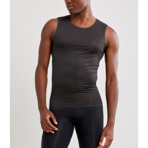 NANOWEIGHT Funktionsshirt ärmellos schwarz