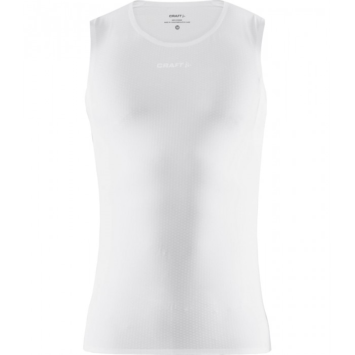 NANOWEIGHT Funktionsshirt ärmellos weiß