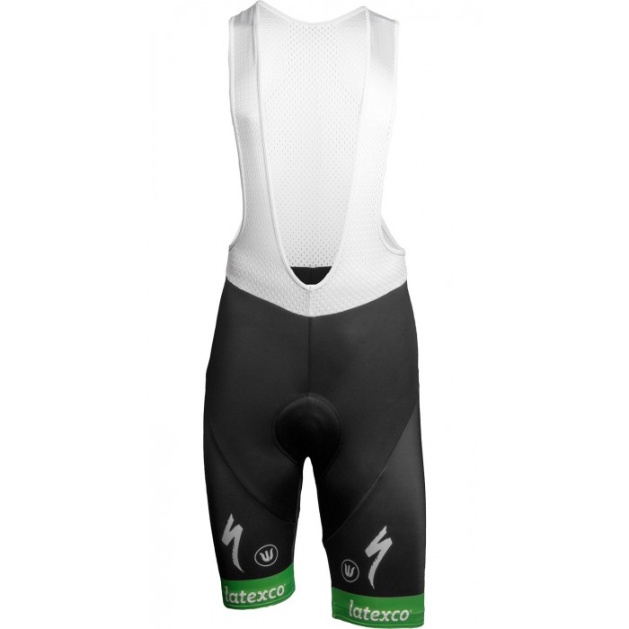 Deceuninck-Quick-Step 2019 Tour de France Edition Trägerhose grün-Radsport-Profi-Team Deceuninck-Quick-Step 2019 Tour de France Edition Trägerhose grün-Radsport-Profi-Team