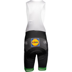 Deceuninck-Quick-Step 2019 Tour de France Edition Trägerhose grün-Radsport-Profi-Team Deceuninck-Quick-Step 2019 Tour de France Edition Trägerhose grün-Radsport-Profi-Team