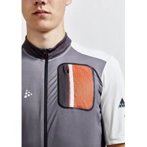 ADV HMC Offroad Radtrikot kurzarm grau