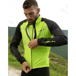 Eco Wind Jacket Fahrrad Windjacke hellgrün/schwarz Eco Wind Jacket Fahrrad Windjacke hellgrün/schwarz