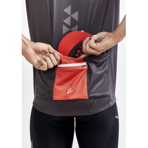 ADV HMC Offroad Radtrikot kurzarm grau