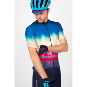 EQUALIZER LTD Radtrikot kurzarm blau EQUALIZER LTD Radtrikot kurzarm blau