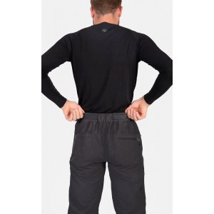 HUMMVEE Zip Off MTB-Radhose lang schwarz