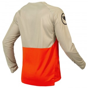MT500 BURNER Radtrikot langarm MTB/Freeride orange/beige (paprika)
