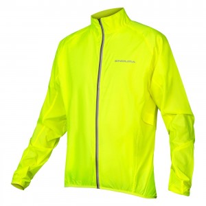 PAKAJAK Fahrrad Windjacke neongelb