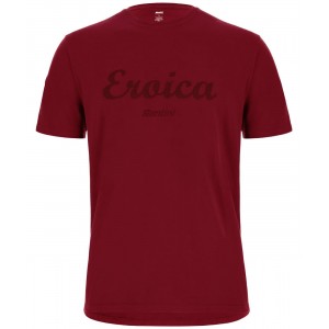 EROICA 2021 MOD T-Shirt weinrot EROICA 2021 MOD T-Shirt weinrot