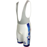 FRANCAISE DES JEUX (FDJ) 2011 Radsport-Profi-Team-Trägerhose weiß
