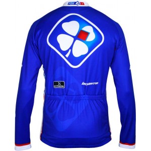 FRANCAISE DES JEUX (FDJ)-TOUR 2013 Radsport-Profi-Team-Langarmtrikot FRANCAISE DES JEUX (FDJ)-TOUR 2013 Radsport-Profi-Team-Langarmtrikot