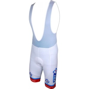 FRANCAISE DES JEUX (FDJ) 2016 Trägerhose weiß B'TWIN Radsport-Profi-Team FRANCAISE DES JEUX (FDJ) 2016 Trägerhose weiß B'TWIN Radsport-Profi-Team