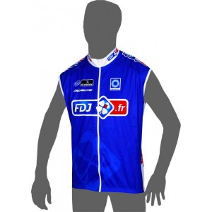 FRANCAISE DES JEUX (FDJ.fr) 2014 Wind-Weste Radsport-Profi-Team FRANCAISE DES JEUX (FDJ.fr) 2014 Wind-Weste Radsport-Profi-Team