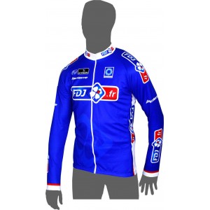 FRANCAISE DES JEUX (FDJ.fr) 2014 Langarmtrikot Radsport-Profi-Team