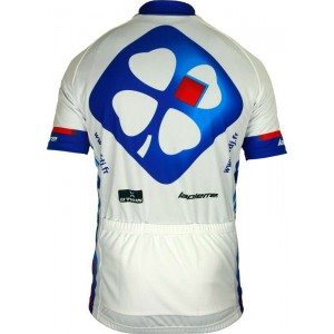 FRANCAISE DES JEUX (FDJ) 2013 Kurzarmtrikot mit kurzem Reißverschluss-Radsport-Profi-Team