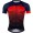ASCENT Aero Radtrikot kurzarm blau/rot