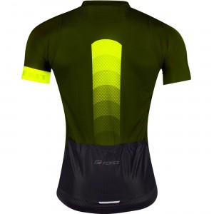 ASCENT Aero Radtrikot kurzarm grün/neongelb