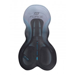 FASHION Radsport-Set (Radtrikot langer RV+Trägerhose) schwarz