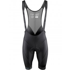 TEAM PRO Radsport-Set (Radtrikot langer RV+Trägerhose) schwarz