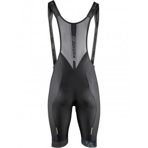 TEAM PRO Radsport-Set (Radtrikot langer RV+Trägerhose) schwarz