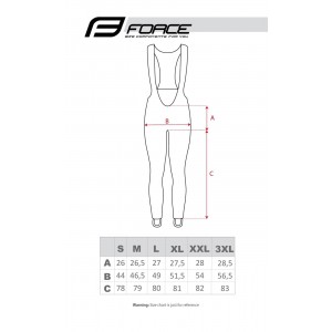 BRIGHT Trägerhose lang schwarz