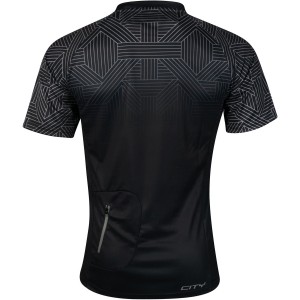 CITY Radtrikot kurzarm schwarz CITY Radtrikot kurzarm schwarz