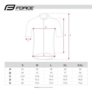DASH Radtrikot kurzarm blau/weiß