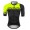 FASHION Aero Radtrikot kurzarm neongelb/schwarz