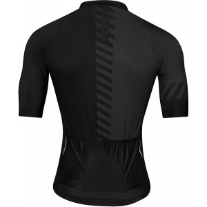 FASHION Aero Radtrikot kurzarm schwarz