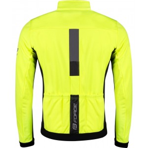 FROST Softshell Fahrradjacke neongelb FROST Softshell Fahrradjacke neongelb