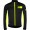 FROST Softshell Fahrradjacke schwarz/neongelb
