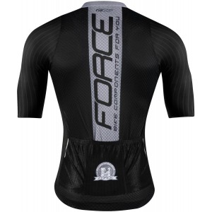 TEAM PRO Aero Radtrikot kurzarm schwarz