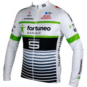 FORTUNEO-SAMSIC 2018 Radtrikot langarm-Radsport-Profi-Team FORTUNEO-SAMSIC 2018 Radtrikot langarm-Radsport-Profi-Team