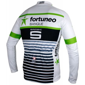 FORTUNEO-SAMSIC 2018 Radtrikot langarm-Radsport-Profi-Team FORTUNEO-SAMSIC 2018 Radtrikot langarm-Radsport-Profi-Team
