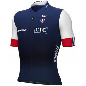 Frankreich 2023 Set (Radtrikot langer RV+Trägerhose)-ALE Radsport-Profi-Team